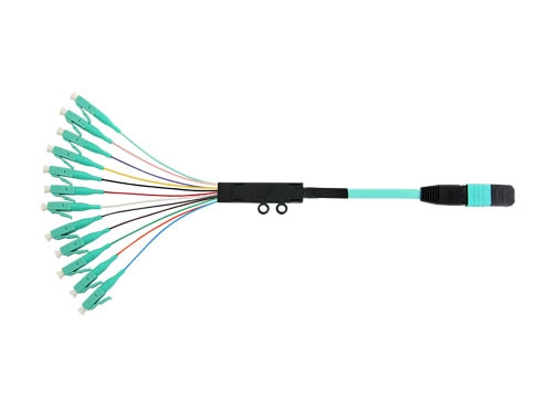 MPO-LC OM3直接扇出光纜組件